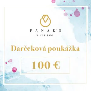 darčeková poukážka 100 EUR
