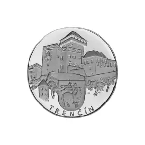 Strieborná medaila - Trenčiansky Hrad