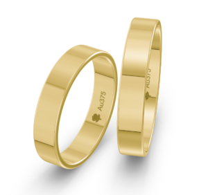 Svadobné obrúčky ploché 4,00mm